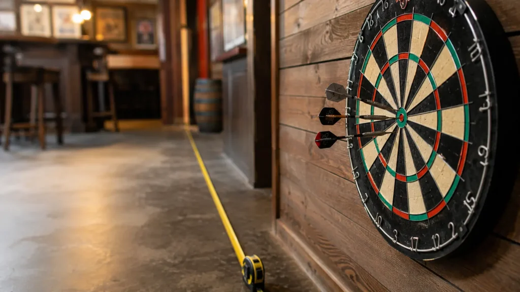 darts etäisyys